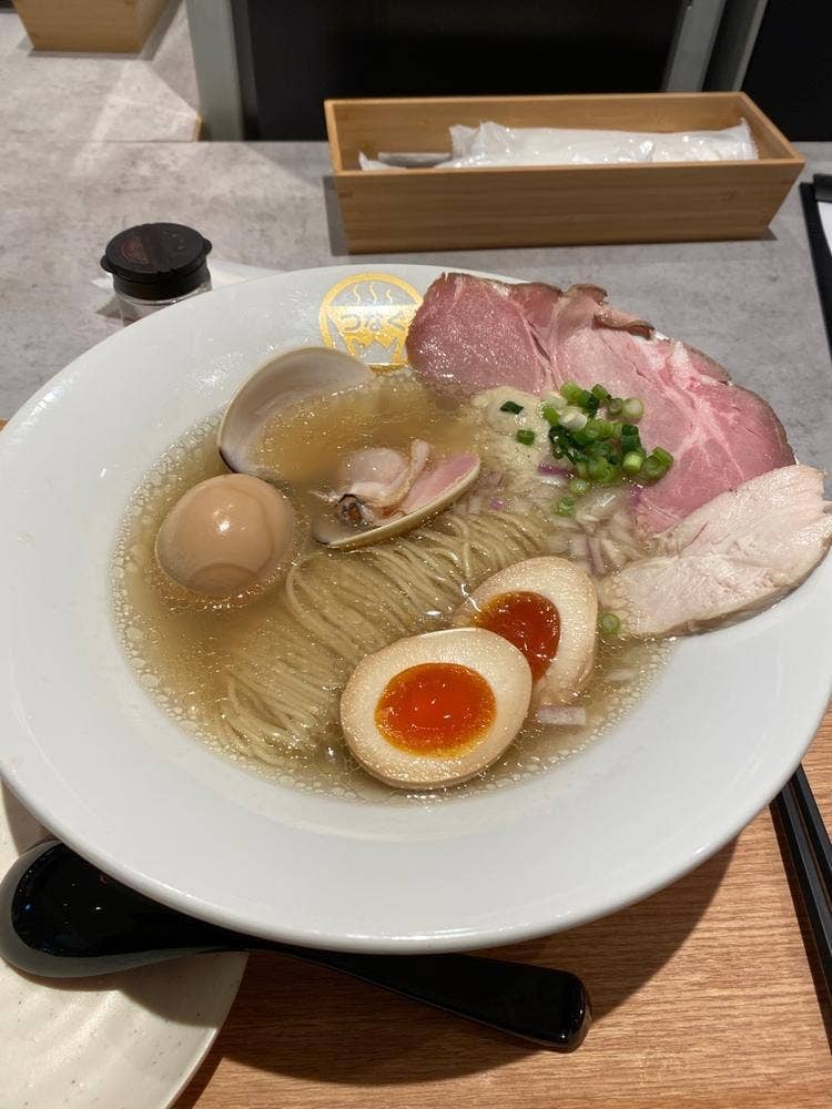 Ramen 塩と貝 つなぐ