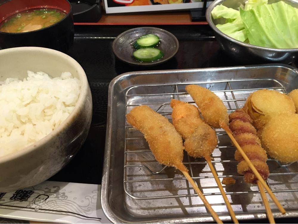 串かつ うおてる 桃谷店