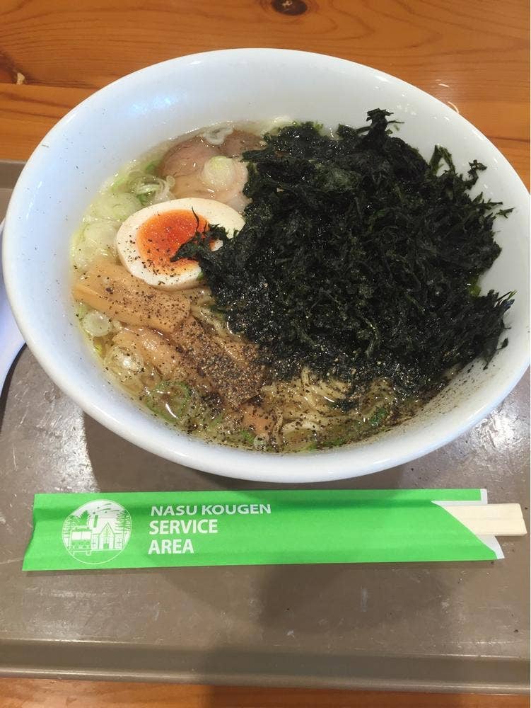 高原そば 那須高原SA上り線