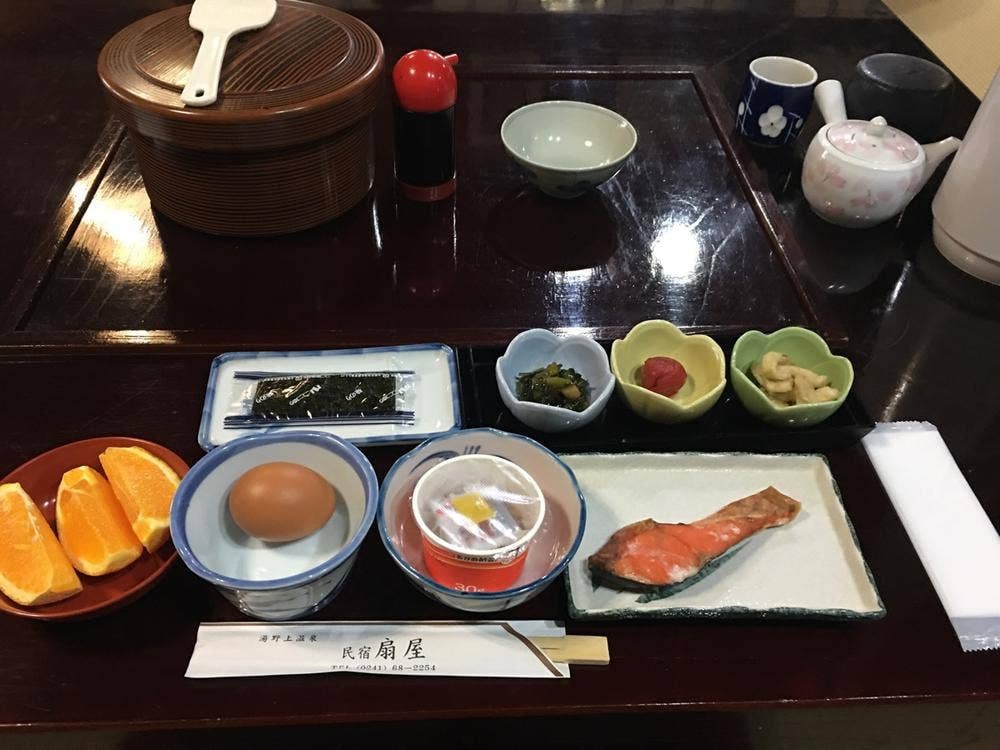 湯野上温泉 民宿 扇屋
