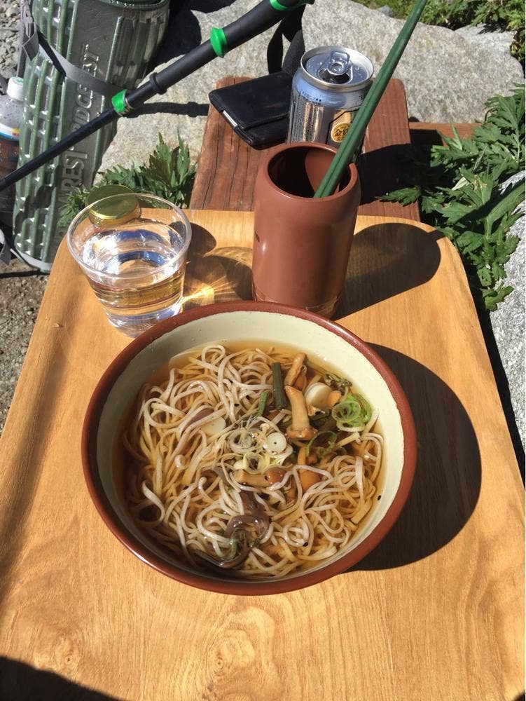 岳沢小屋