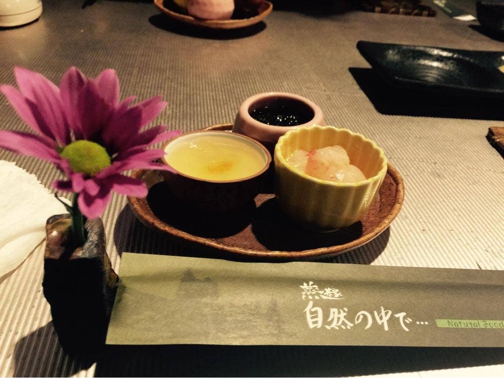 蒸し茶家 自然の中で・・・