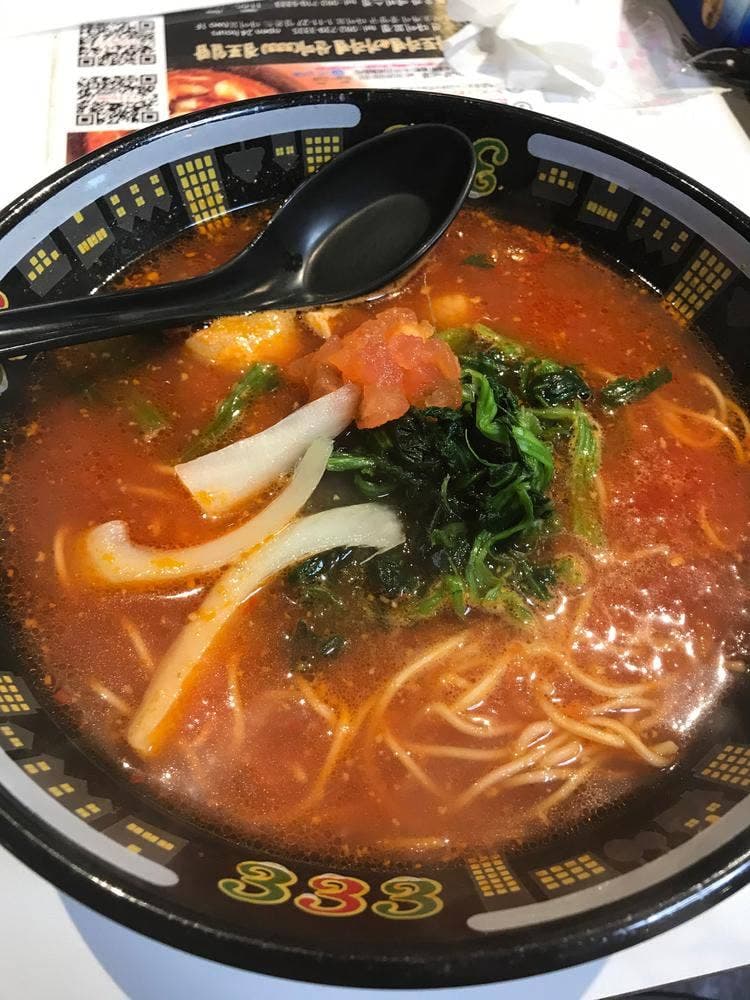 元祖トマトラーメンと辛めん 三味 十日えびす店