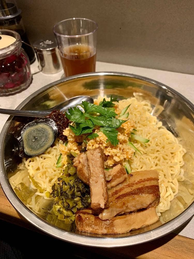 クリトモ式混ぜ麺