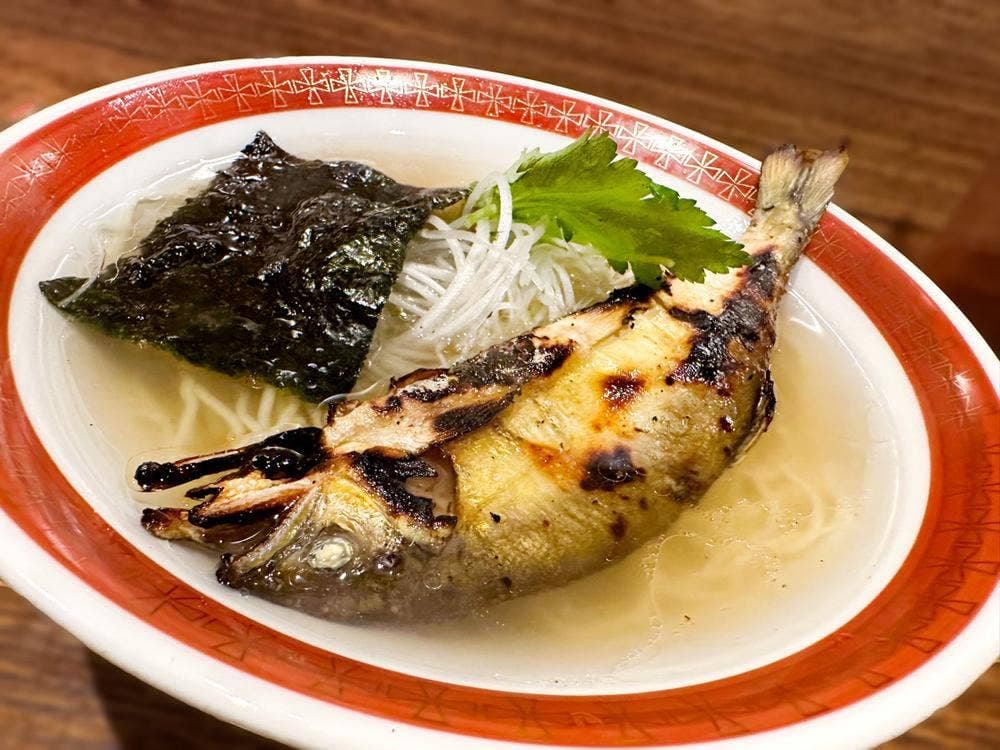 鮎ラーメン