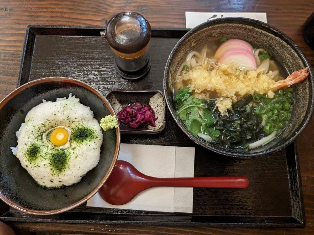 自家製手延べ饂飩 粉縒