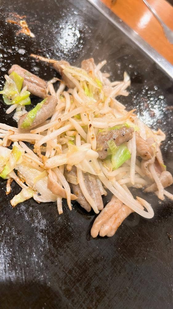 もんじゃ焼き つもる