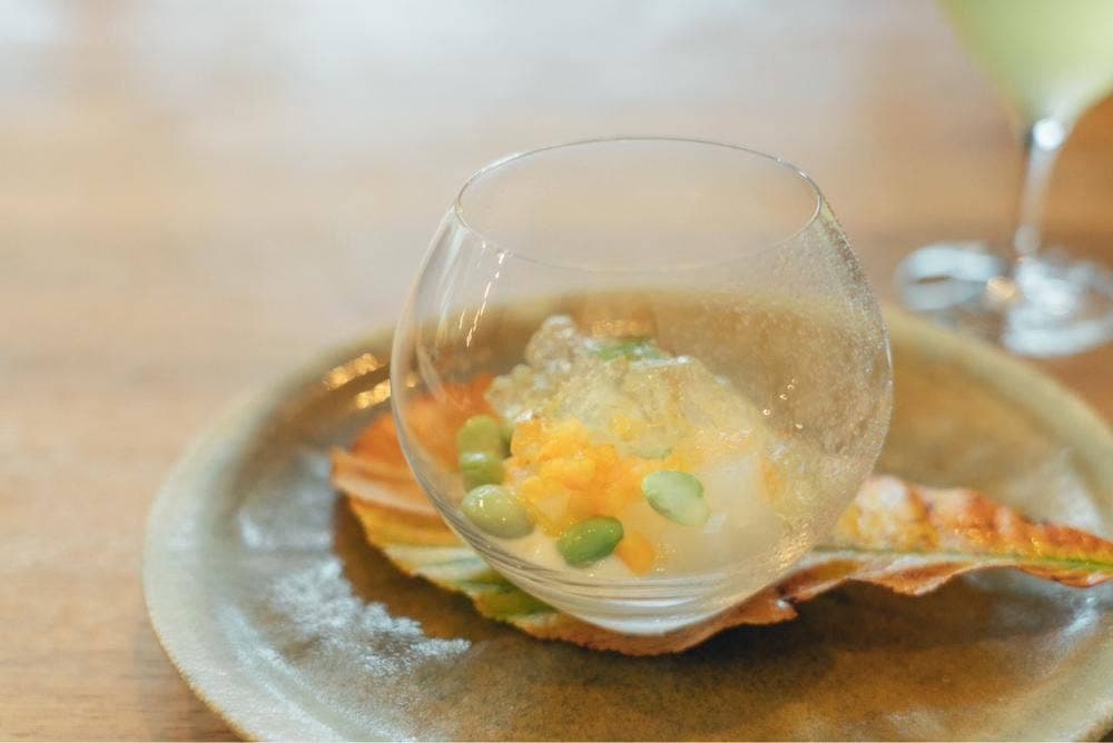 山のテーブル