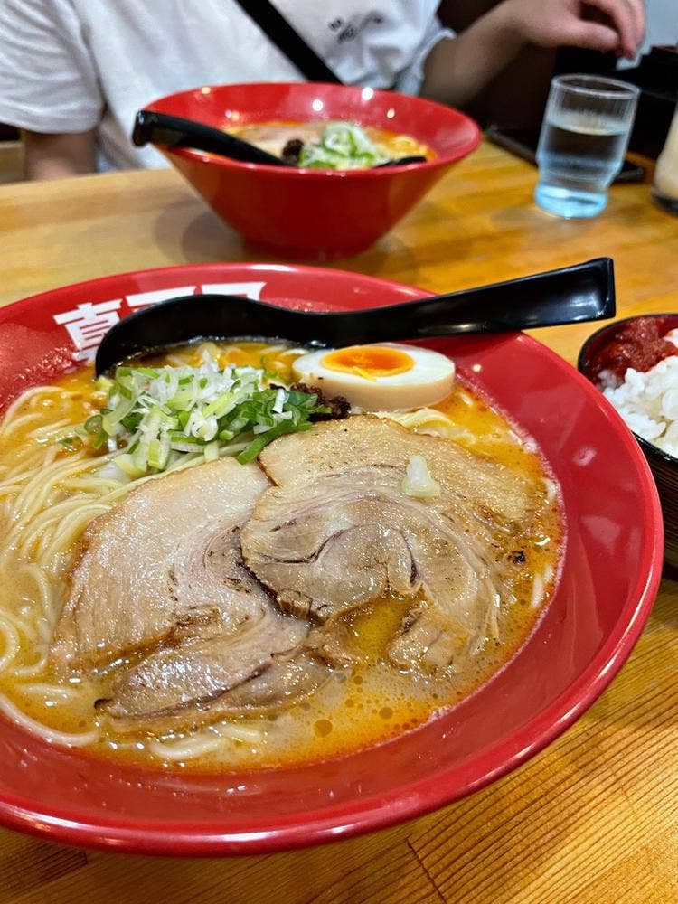 えび豚骨ラーメン真面目 押上店