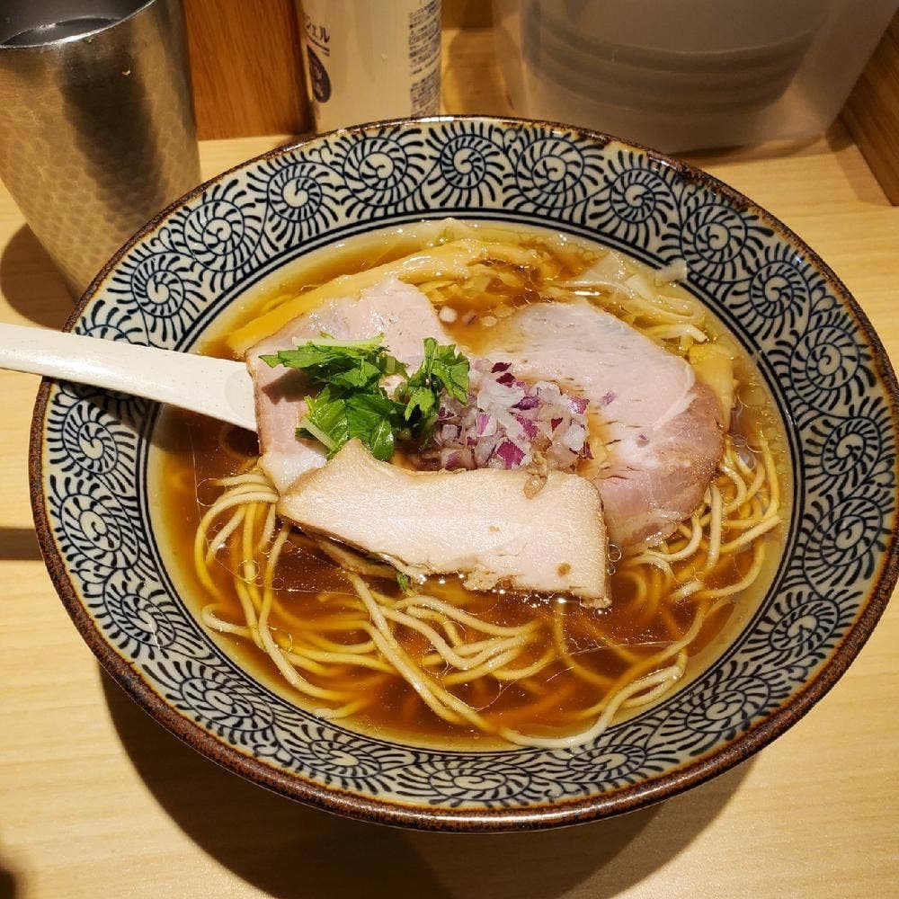 地鶏と蟹 中華そば 礎