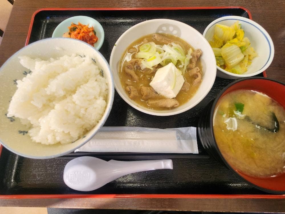 もつ煮定食 五郎丸