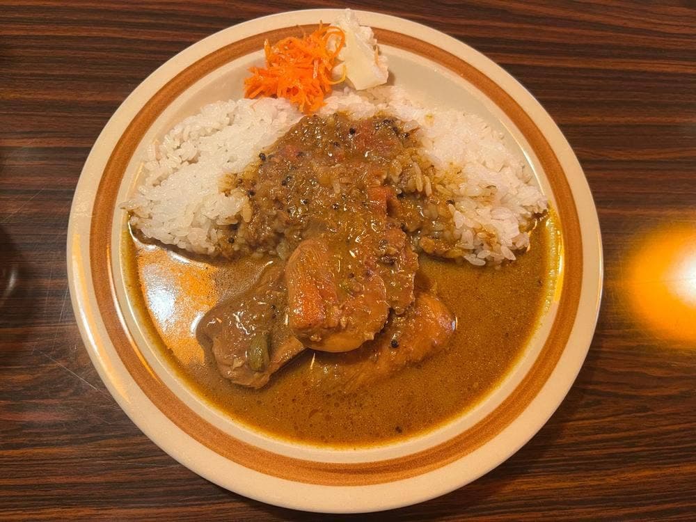 curry and rice ロールス