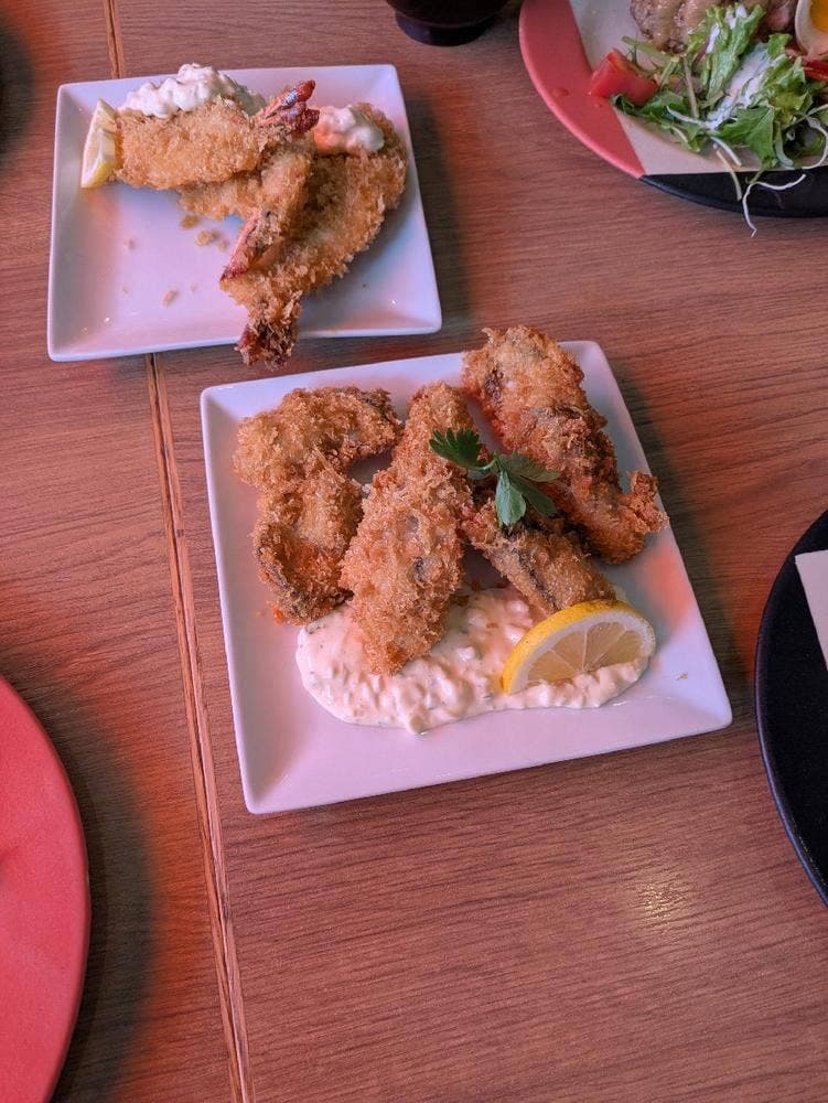 手作りハンバーグ卵