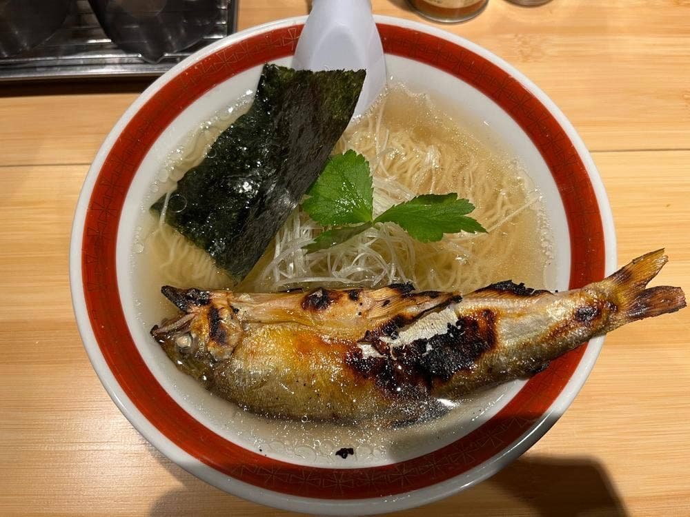鮎ラーメン +
