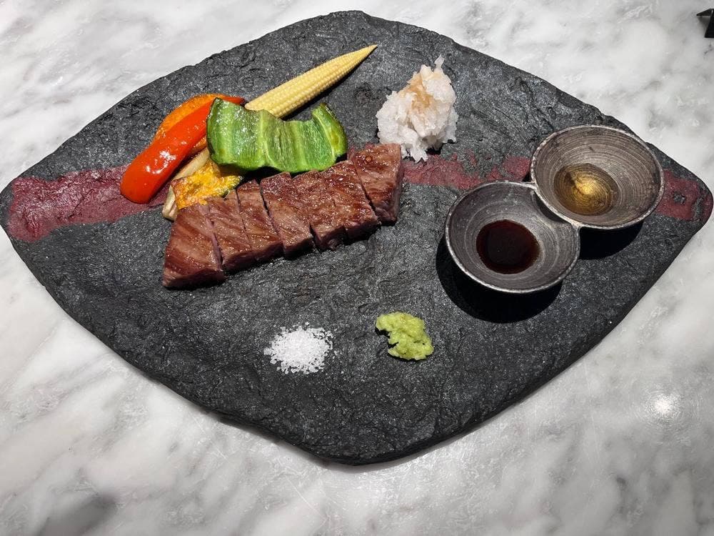 銀座 鉄板焼 向日葵