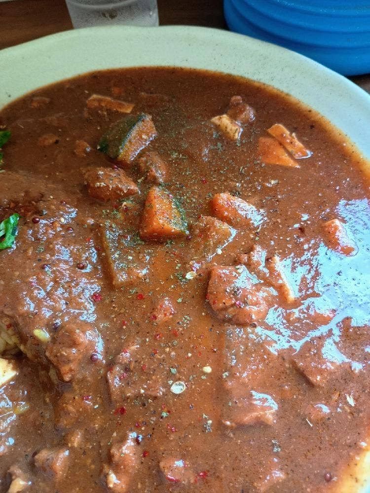 谷口カレー in FOLK old book store