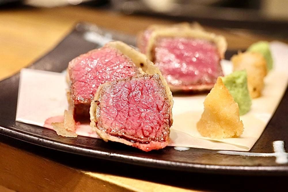 天ぷらと日本酒 明日源