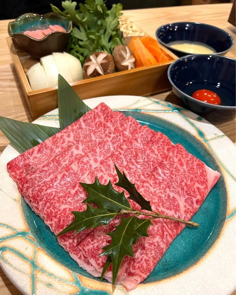 和牛 すき焼き 京都五天五 道頓堀