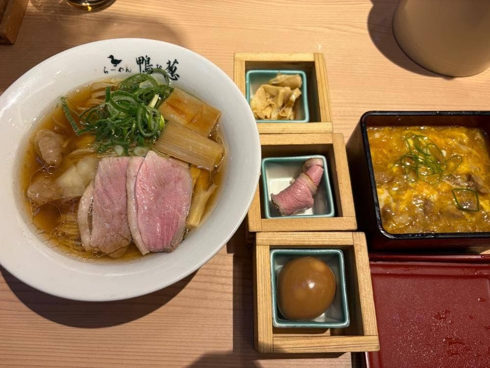らぁ麺 鴨と葱