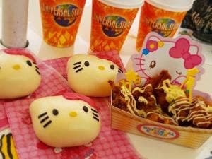 ハローキティのコーナーカフェ