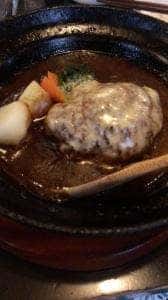 鉄鍋ハンバーグ玄妙