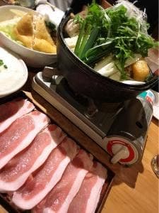豚とろろ鍋・本格焼酎 ありったけ