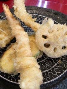 天ぷら定食 たからや