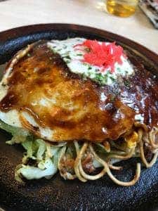 ぐりーんぼーる・洋風お好み焼