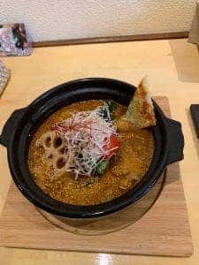 北海道スープカレー専門店 雪道