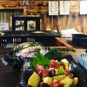 沖水産 炭火焼小屋