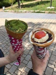 神戸バタークレープ専門店 ヒステリックジャム 大阪城店