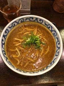 カレー饂飩 アツマル