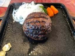 炭焼ハンバーグ 牛船