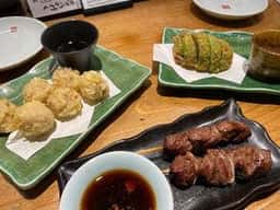 焼鳥とイロリくろ船