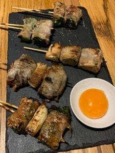 越の串焼き ニワノトリ