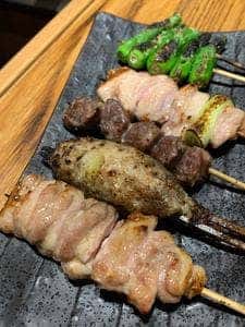 越の串焼き ニワノトリ