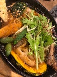 北海道スープカレー専門店 雪道