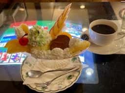 喫茶 ボタン