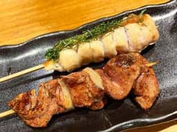 焼鳥とイロリくろ船