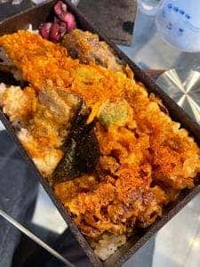 日本橋 天丼 天むす 金子半之助 エキュート品川店