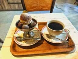 Rond sucre cafe