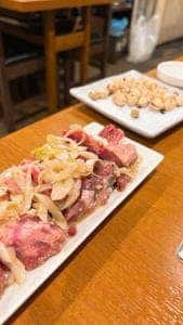 もんじゃ焼き つもる