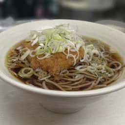 そば処 常盤軒 山手線ホーム