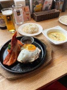 ステーキ&ハンバーグ ひげ 南6条店