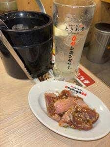 0秒レモンサワー 仙台ホルモン焼肉酒場 ときわ亭 池袋西口店