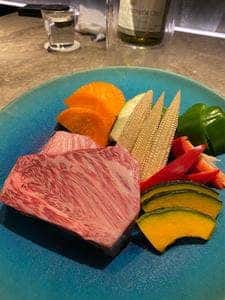 銀座 鉄板焼 向日葵