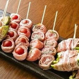 地鶏と朝どれ野菜巻き串 炭家 赤羽駅前店
