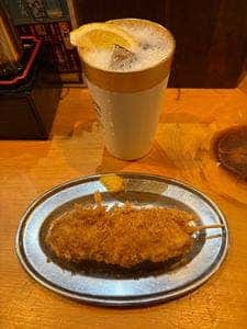 立呑み とんかつ まるや 新橋店