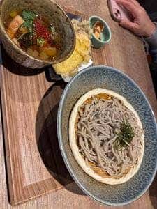 十割そばと江戸前天ぷら 囲炉裏 豊洲千客万来店