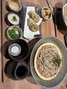 十割そばと江戸前天ぷら 囲炉裏 豊洲千客万来店